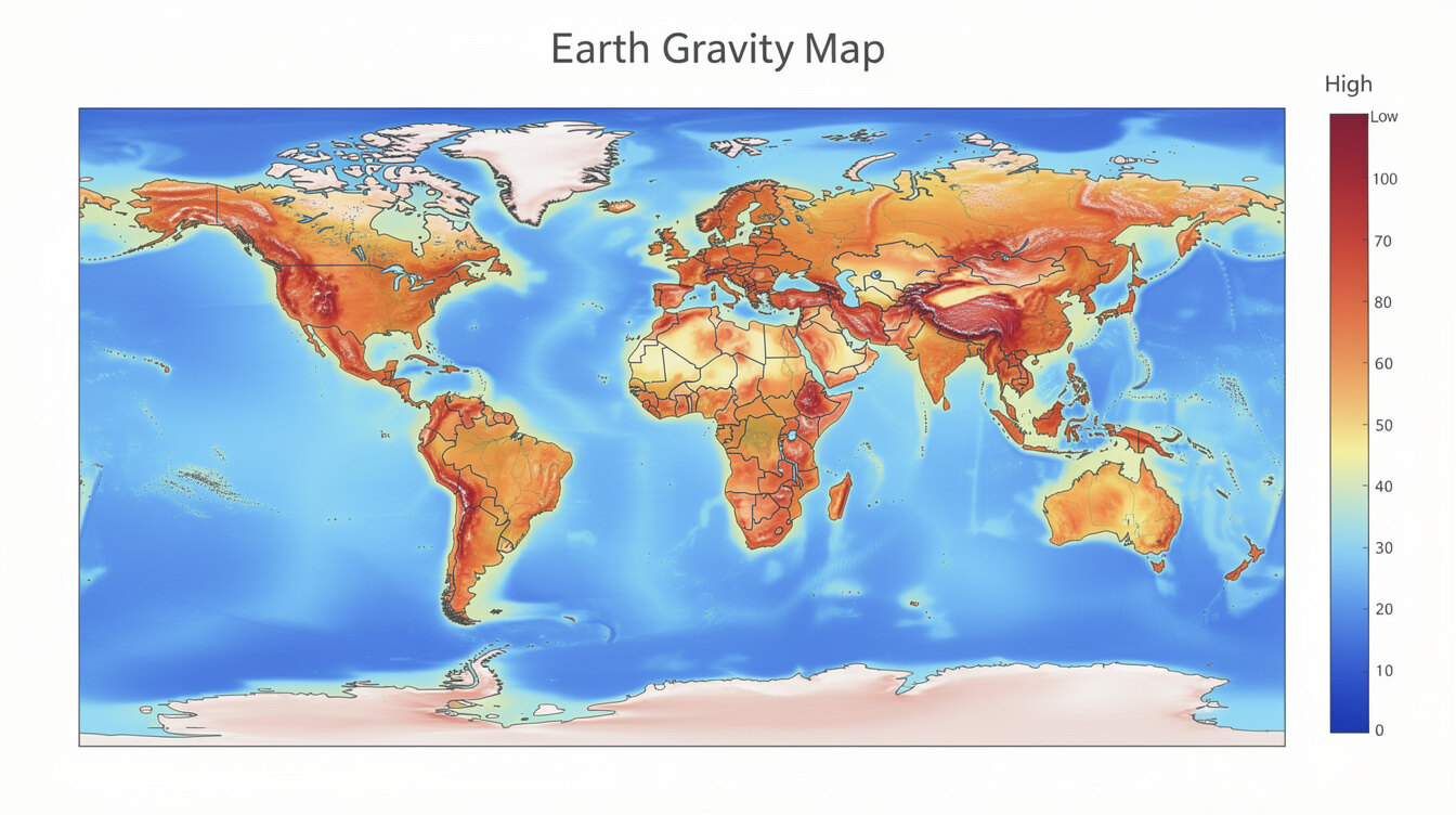 gravity illustration earth
