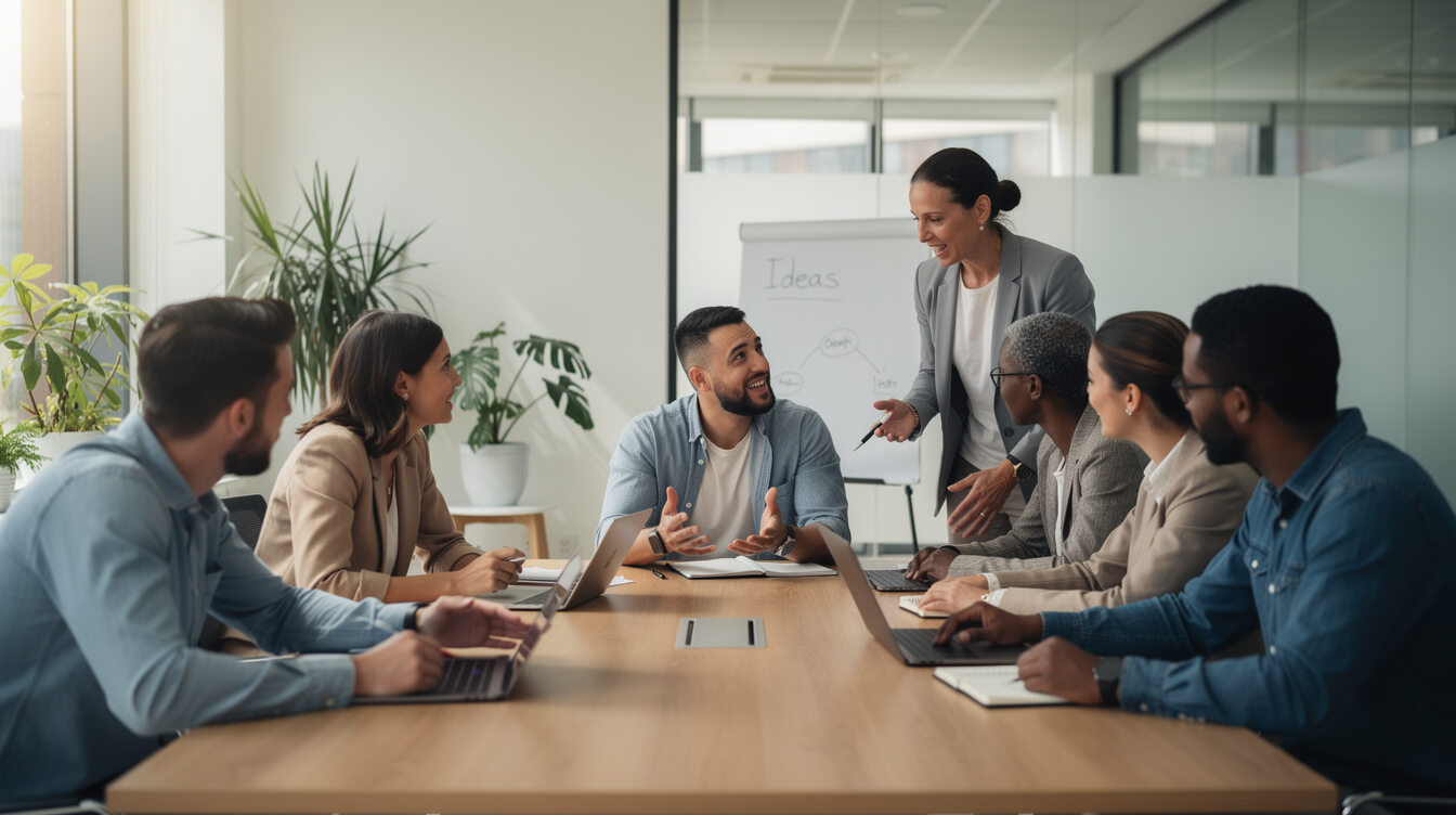 diverse group discussion